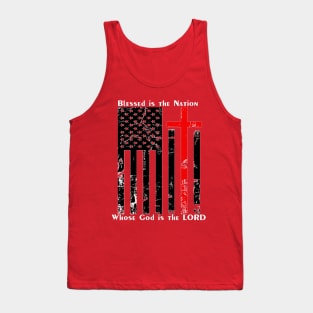 Psalm 33:12 Tank Top